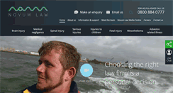 Desktop Screenshot of novumlaw.com